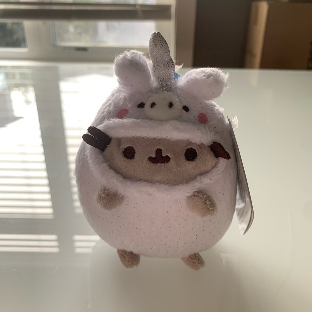 Pusheen Unicorn Costume Plush - Keyring Clip On 4” - NWT Unicorn Pusheen Plush